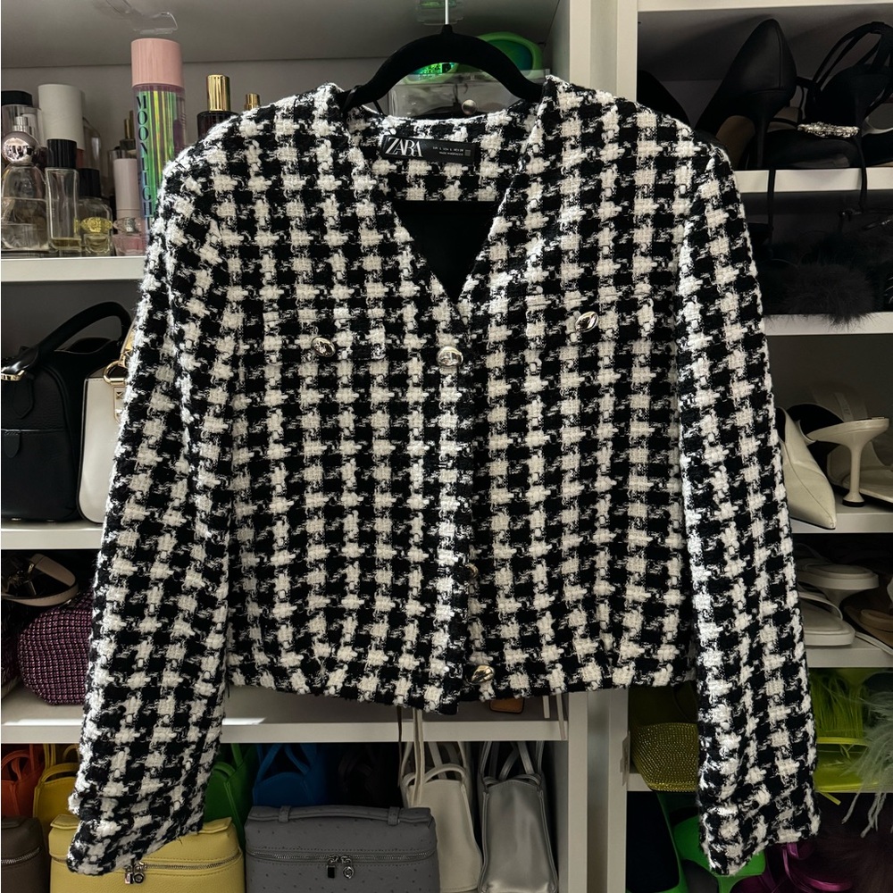 Zara tweed jacket